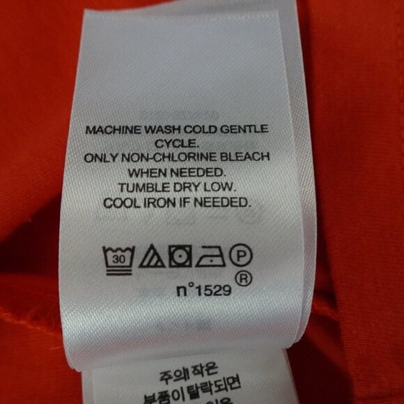 Ralph Lauren Logo Top Women's 2X Orange Embroidered Short Sleeve - Picture 8 of 8